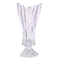 Ваза 40см на ножке Plantica Amethyst Aurum Crystal