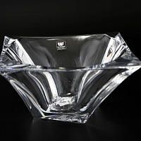 Конфетница 18см Quadron Aurum Crystal