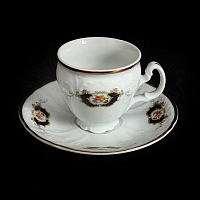 Набор кофейных пар 120мл 6шт Синеглаз