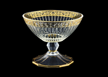 Конфетница 16см на ножке 1шт Romance Golden Bright Decor 