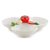 Менажница 3 секции 22см Mozzarella Annaluma