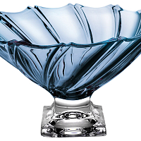 Фруктовница 31см на ножке Ponti Blue Bohemia Treasury