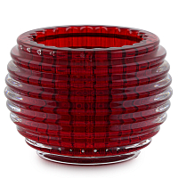 Подсвечник 9см круглый Red Baccarat