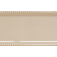 Блюдо прямоугольное 36*16см бежевое Tiffany Easy Life