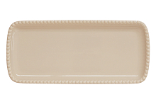 Блюдо прямоугольное 36*16см бежевое Tiffany Easy Life