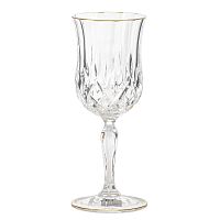 Набор фужеров 230мл 6шт Opera Golden Rim AS Crystal