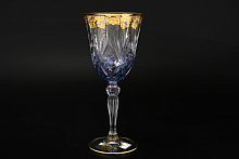 Набор фужеров 6шт Timon s.r.l. water  Blue Gold