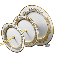 Горка 3х ярусная 1шт Constanza Creme Gold 9359