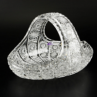 Корзинка 25,5см хрусталь 