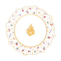 Тарелка 17см 1шт Toys Yellow Repast