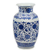 Ваза 35см Blue & White