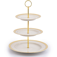 Горка 3 яруса Constanza Creme Gold 9349