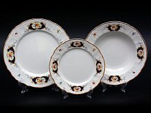 Набор тарелок 18пр Синеглаз