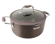 Кастрюля с крышкой 22см 3,2л Mocaccino Professional Rondell