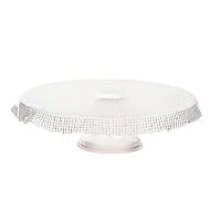 Тортница на ножке 31 см Diamante