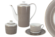 Чайный сервиз 14пр на 6пер Мокко