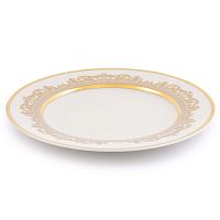 Блюдо круглое 32см 1шт Constanza Creme Gold 9359