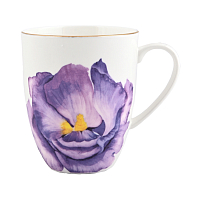 Кружка 0,4л Iris Flowers (в подар.упаковке)