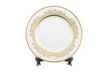 Набор тарелок 27см 6шт Constanza Creme Gold 9359
