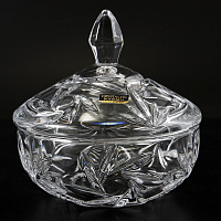 Конфетница 15см Pinwheel Crystalite Bohemia
