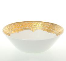 Салатник 19см 1шт Natalia Creme Gold