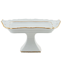 Поднос 30*25см на ножке Престиж Marquise Gold