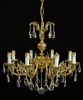 Люстра 8 рожковая патина Royal Bohemia