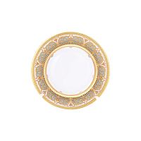 Набор тарелок 21см 6шт Arabesque Seladon Gold Greenshadow