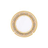 Набор тарелок 21см 6шт Arabesque Seladon Gold Greenshadow