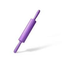 Скалка 39,5*5,5см (силикон)