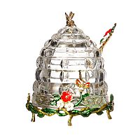 Банка для меда с ложкой Муза