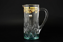 Графин Timon s.r.l. Jug Opera Green Gold