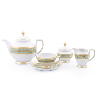 Сервиз чайный 6пер 15пр Imperia Seladon Gold