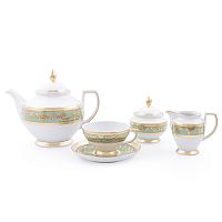 Сервиз чайный 6пер 15пр Imperia Seladon Gold