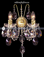 Бра 2св золотые плафоны 4024