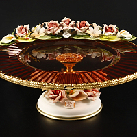 Фруктовница Pink Rozaperla