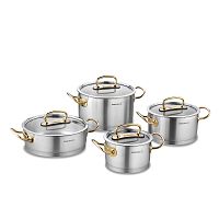 Набор кастрюль 8пр ProLine Gold