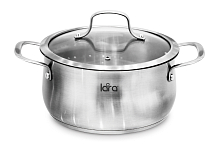 Кастрюля с крышкой 20*10,5см 3,2л Lara Прованс