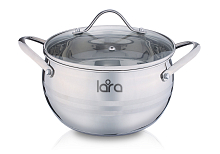 Кастрюля с крышкой 20*11.5см 3,7л Lara Apple