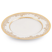 Тортница 32см на ножке 1шт Creme Gold 9077