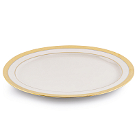 Блюдо овальное 36см Constanza Creme Gold 3064