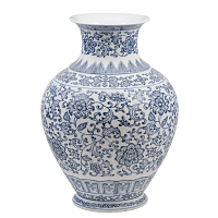 Ваза 33см Blue & White